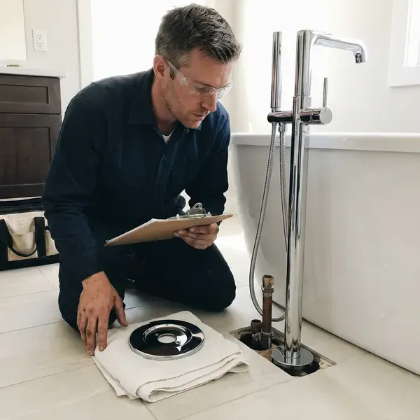 Local bathroom plumbing by FKV Plumbing, South Sioux City, NE