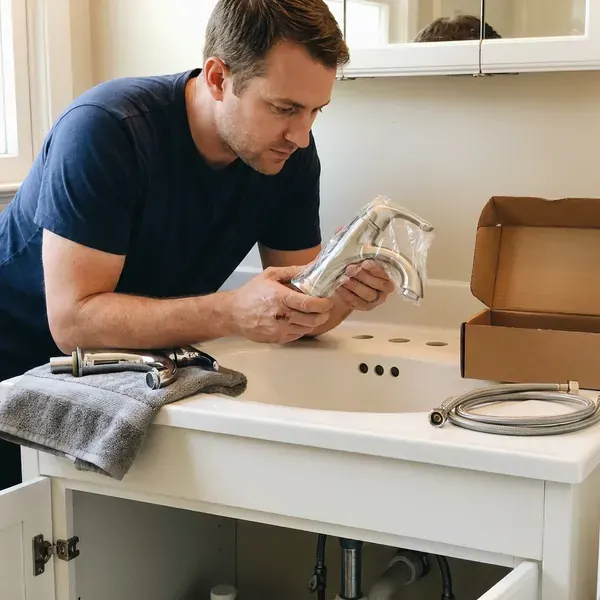 Professional faucet installation, Omaha, NE