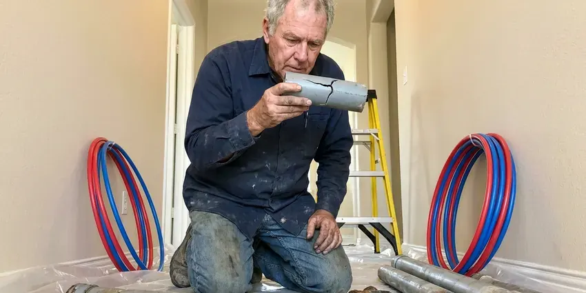 FKV Plumbing technician providing commercial plumbing in Scottsbluff