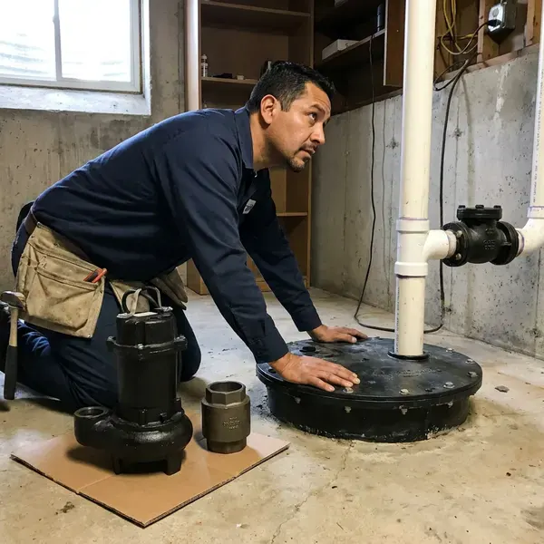 Sewage Ejector Pump Installation in Omaha, NE