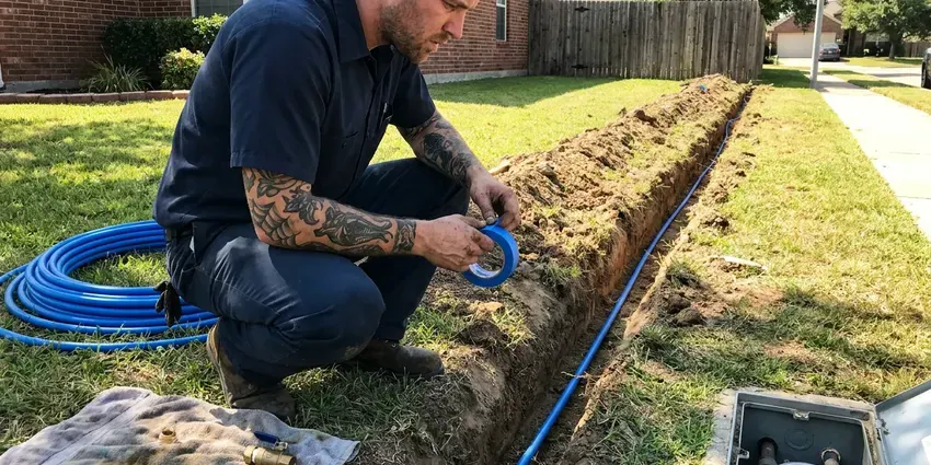 Water Line Replacement in Omaha